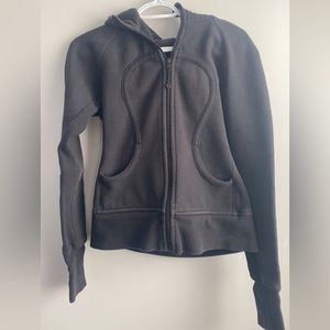 ‼️SOLD‼️Lululemon black scuba zip up hoodie